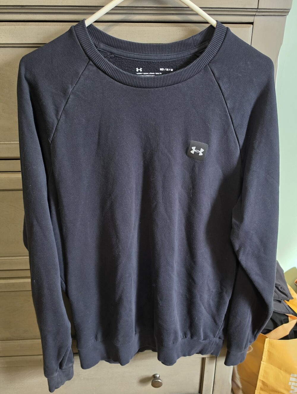 Under Armour Men’s Black Crewneck Sweatshirt